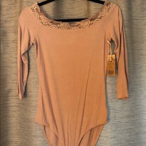 American Eagle Off the Shoulder Bodysuit